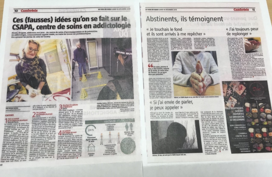 Immersion au sein du CSAPA
