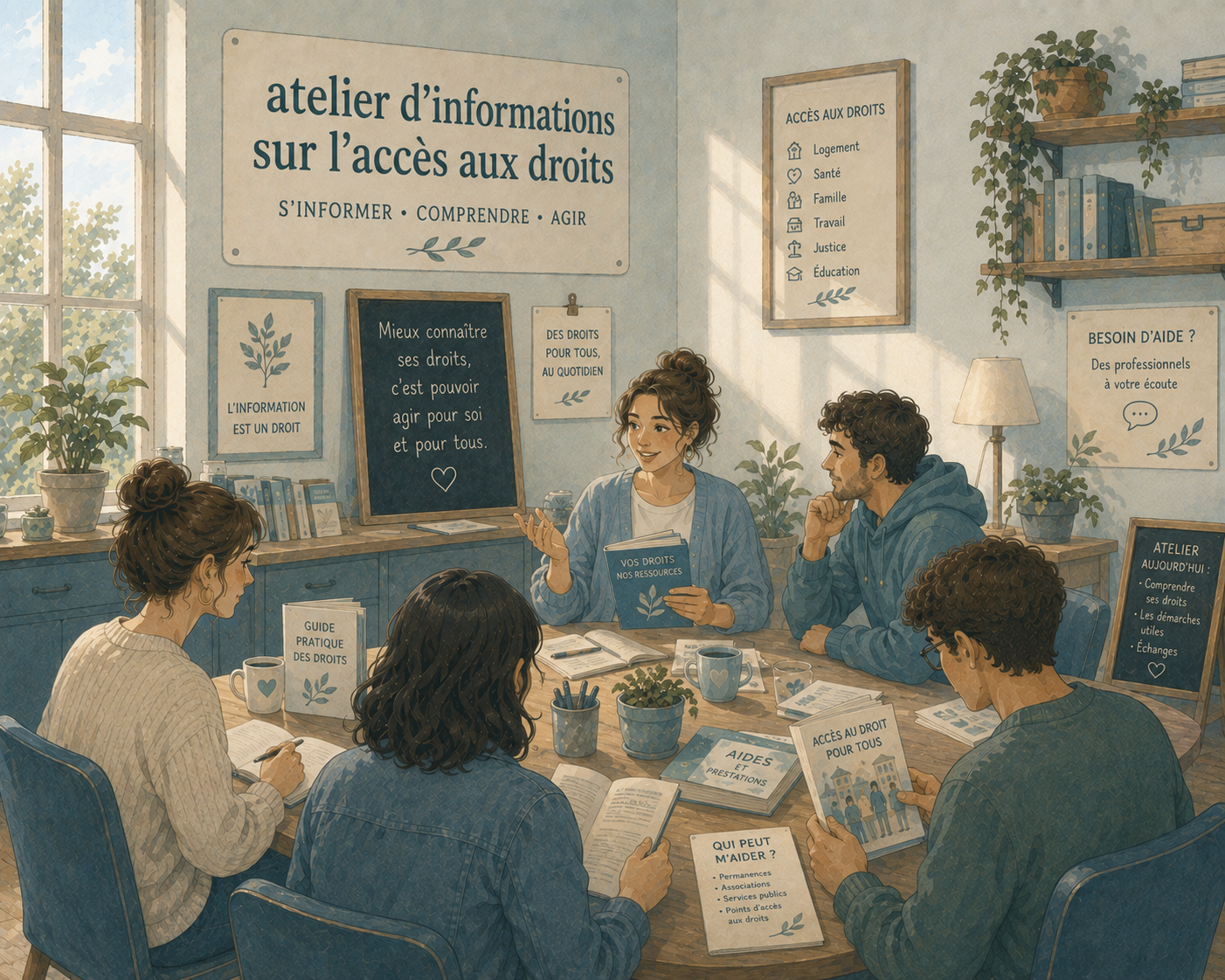 Atelier d'information sur l'accés aux droits